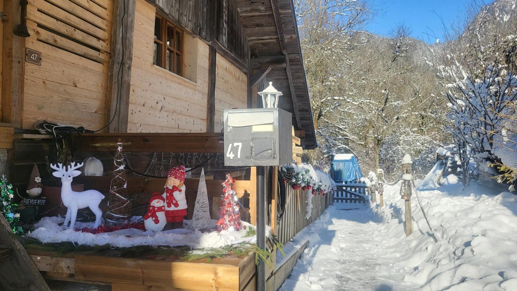Le Nid Des Cerfs Bed & Breakfast Essert-Romand ภายนอก รูปภาพ